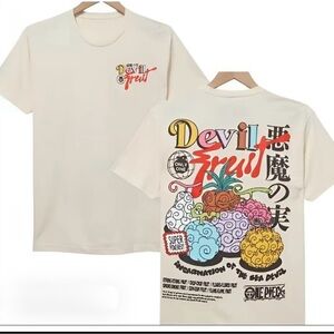 Ripple Junction One Piece Devil Fruit T-shirt Size XS men/youth